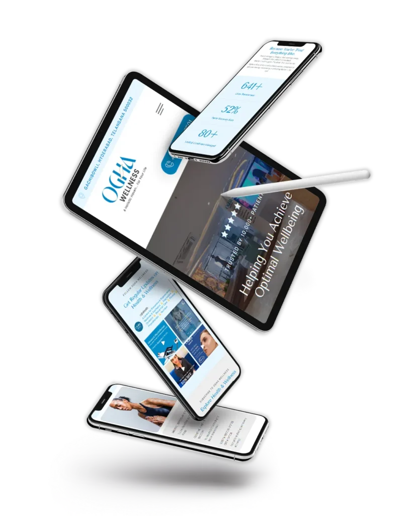 Ogha Wellness Centre Website by TOP Digital Agency Mumbai