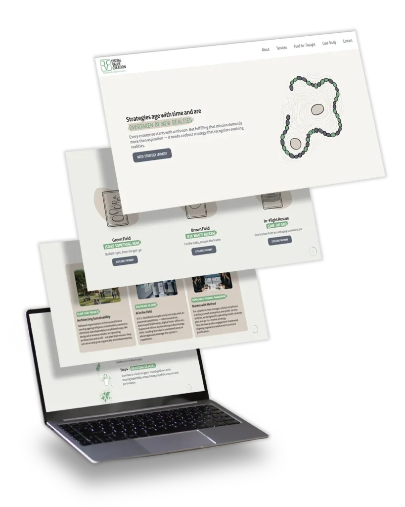 DVC personal Corporate Consulting Website by TOP digital agency in mumbai