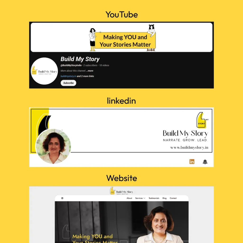 Build My Story Brand Identity Design Top Branding Agency Mumbai