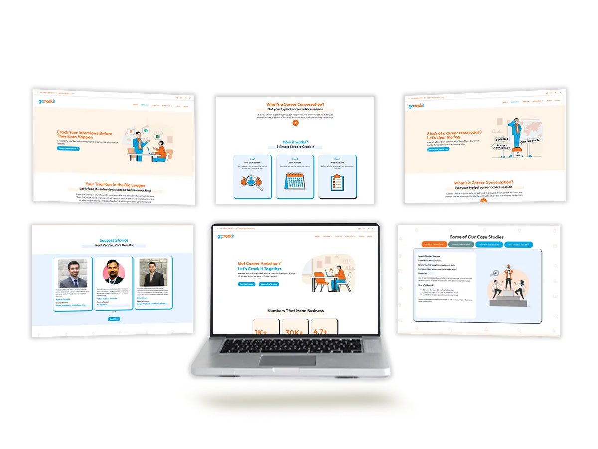 Gocrackit Educational Workplace Website by TOP Digital Agency Mumbai