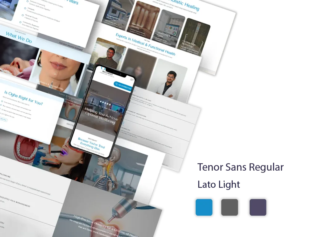 Ogha Wellness Centre Website by TOP Digital Agency Mumbai