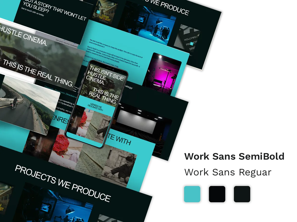 Bura & Saddi Movie Production Website by TOP Digital Agency Mumbai