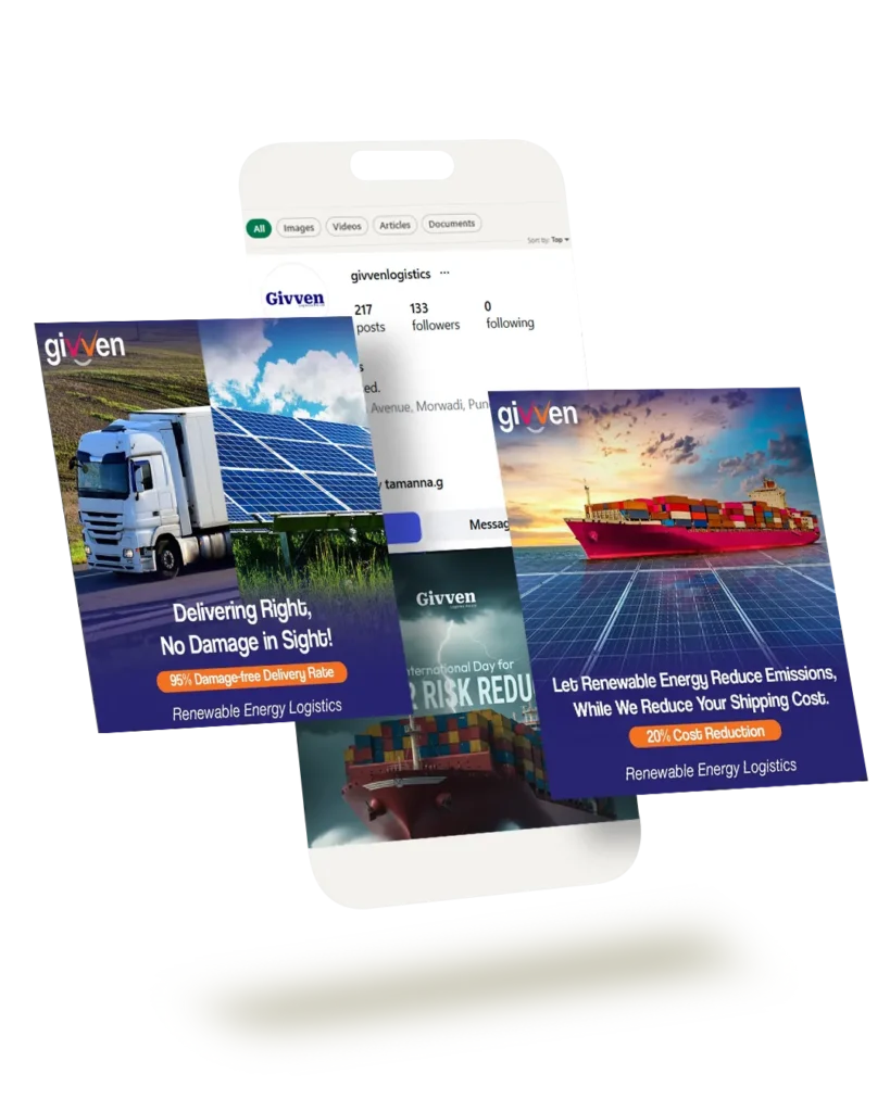 Social Media for logistics chain best digital agency in mumbai