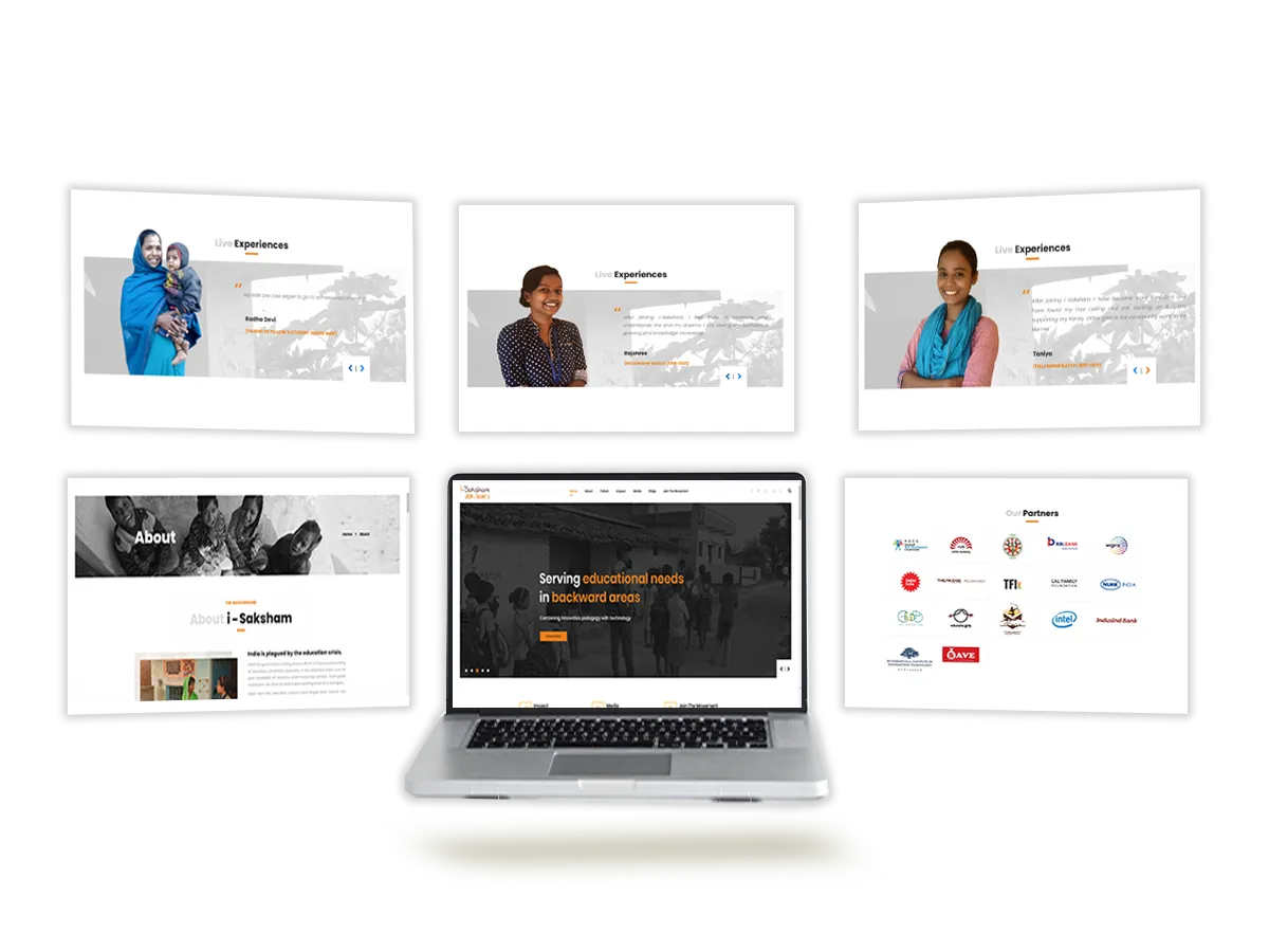 i-Saksham Personal Education Website by TOP Digital Agency Mumbai
