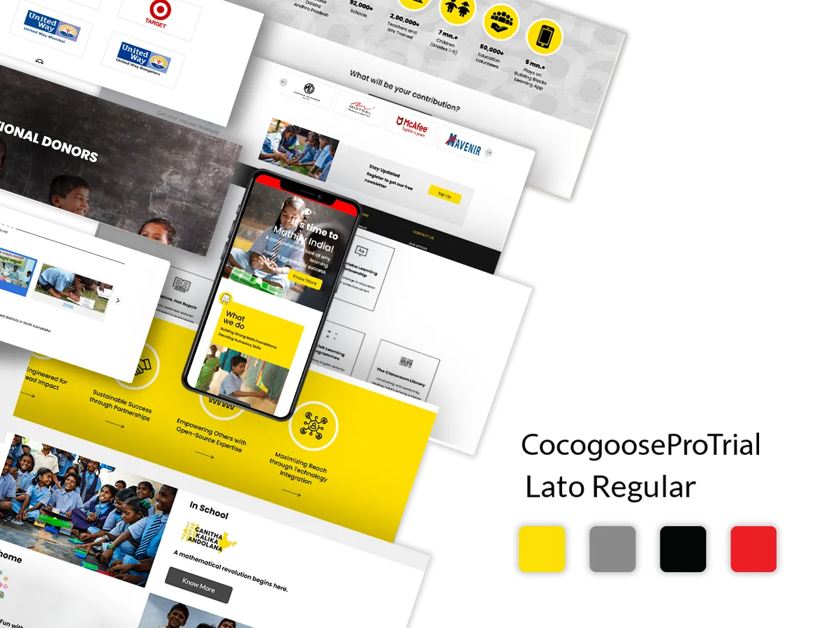 Akshara Foundation Education Website by TOP Digital Agency Mumbai