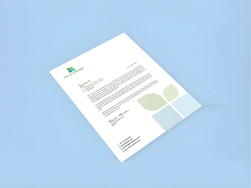 Green Giftings Brand Identity Design Best in Mumbai