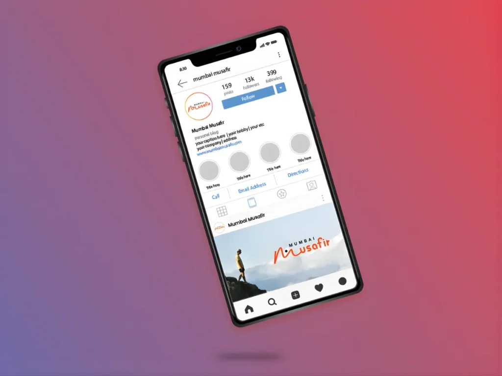 Mumbai Musafir Travel Agency Logo Design by Umanshi Branding