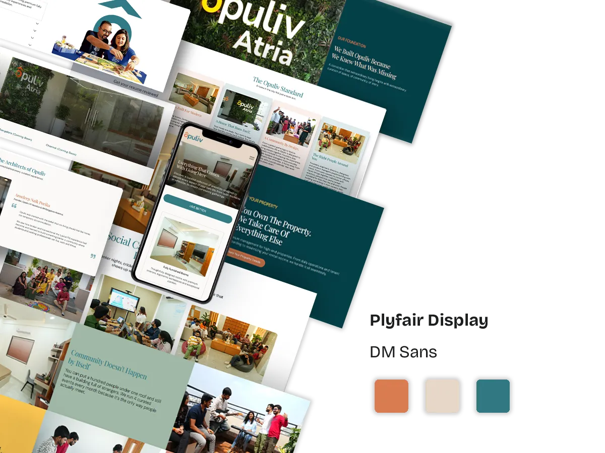 hospitality website design
